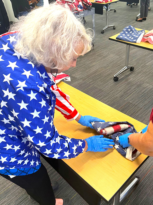 Dana-Newell-Folding-Flags