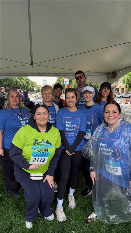Group pic of some participants SACTOWN Run 2026