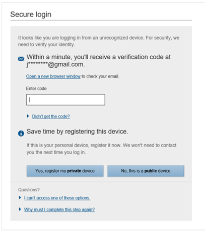 Secure Login
