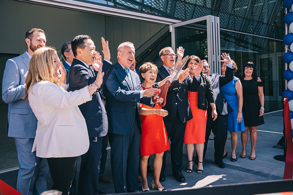 Convention Center Ribbon Cutting