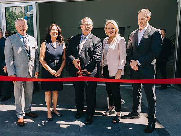 ribbon cutting photo