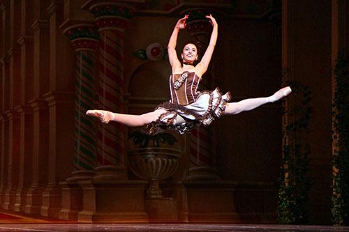 Sacramento Ballet dancer Isabella Velasquez. Sacramento Ballet photo by Marissa Gearhart.